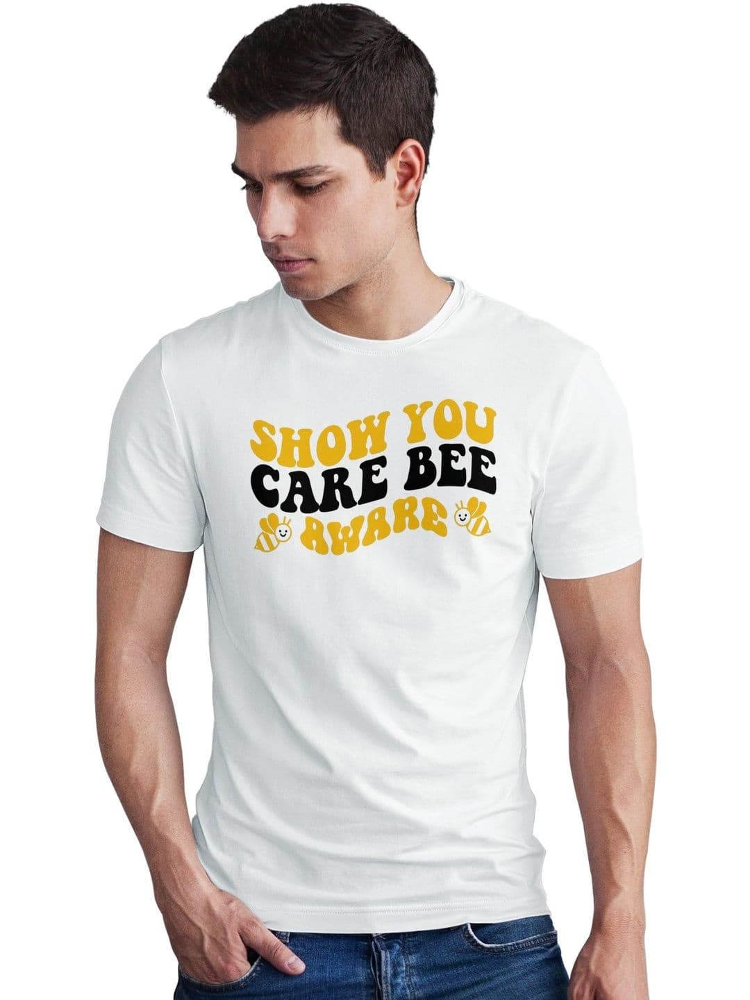 Seekbuylove Men Typography Printed Bio Finish T-shirt - view 1