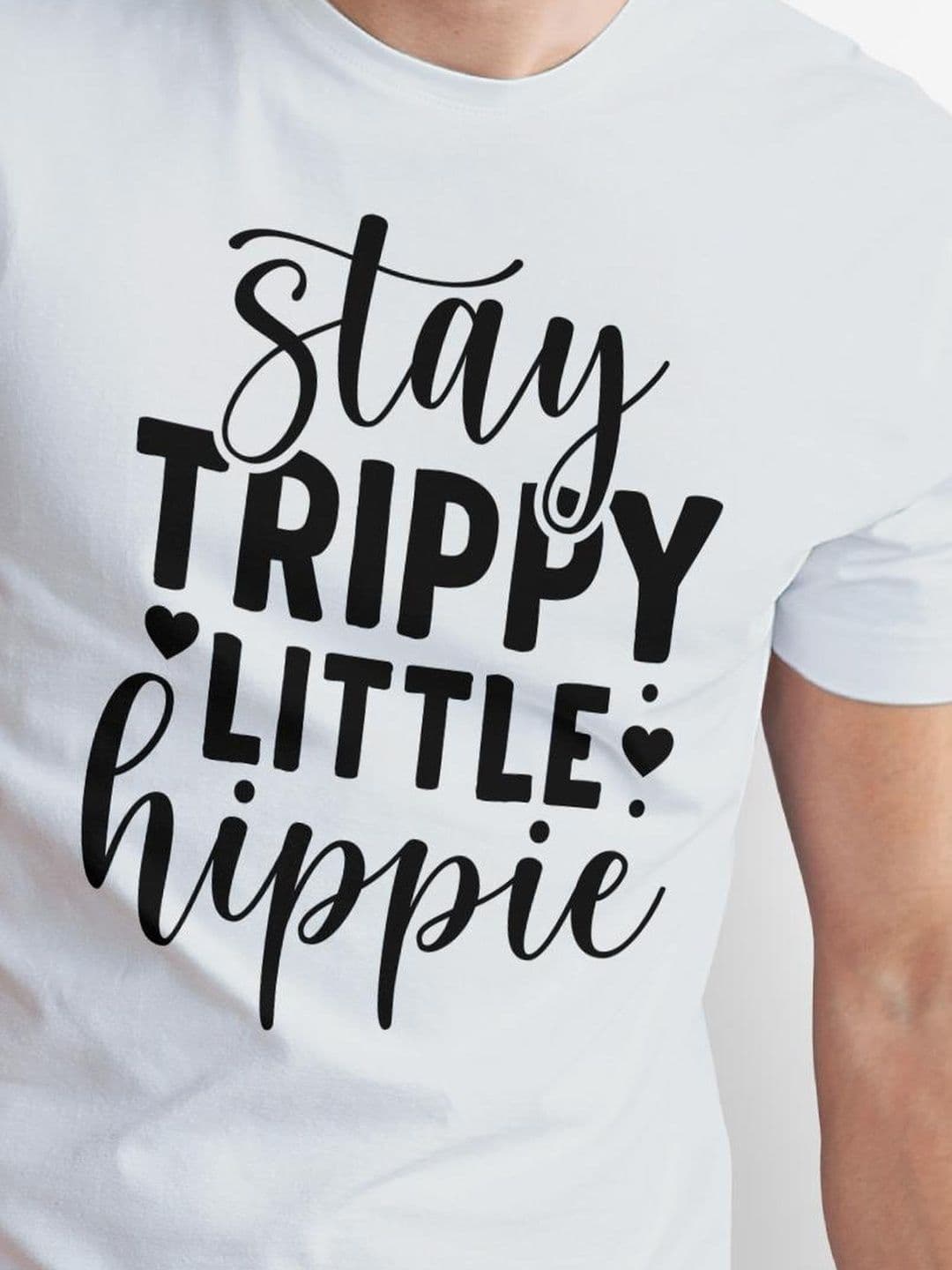 Seekbuylove Men Typography Printed Bio Finish T-shirt thumbnail 5