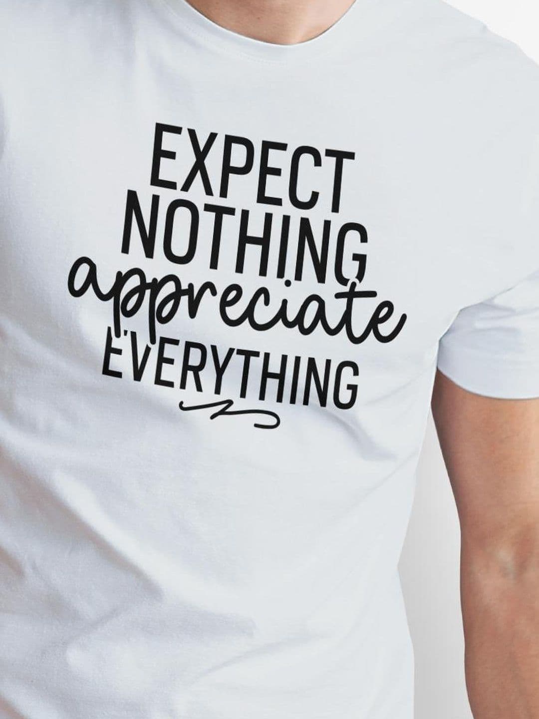 Seekbuylove Men Typography Printed Bio Finish T-shirt thumbnail 2