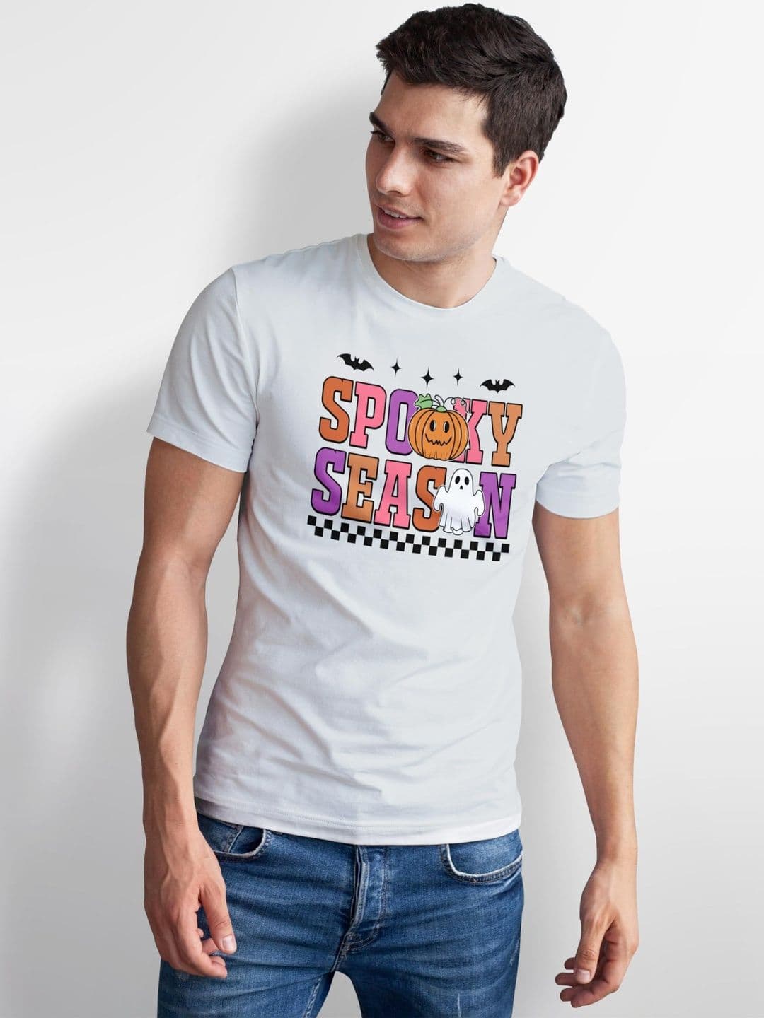 Seekbuylove Men Typography Printed Bio Finish T-shirt thumbnail 3