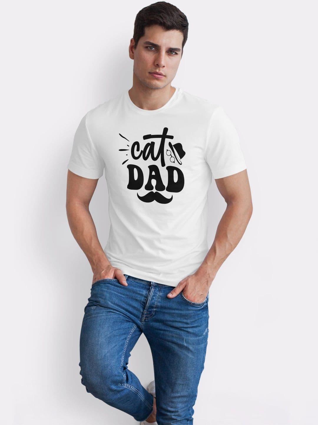 Seekbuylove Men Typography Printed Bio Finish T-shirt thumbnail 4