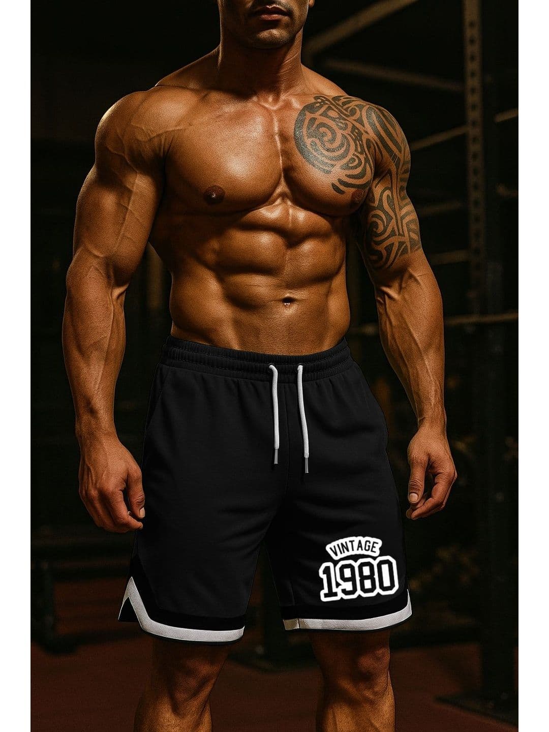 culish Men Typography Printed Training or Gym Sports Shorts thumbnail 4