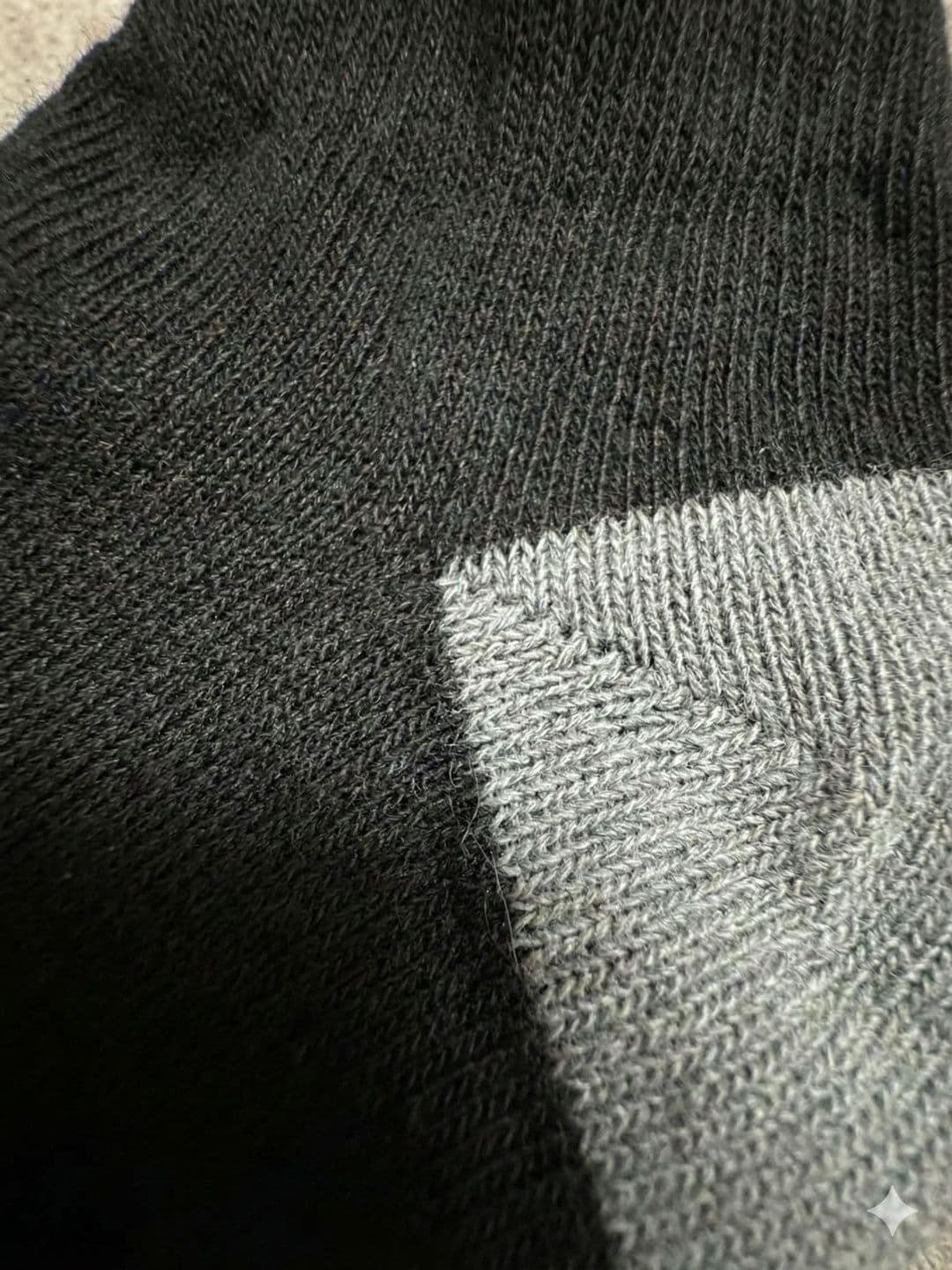 Blacktank Men Pack of 6 Cotton Colourblocked Ankle Length Socks thumbnail 4