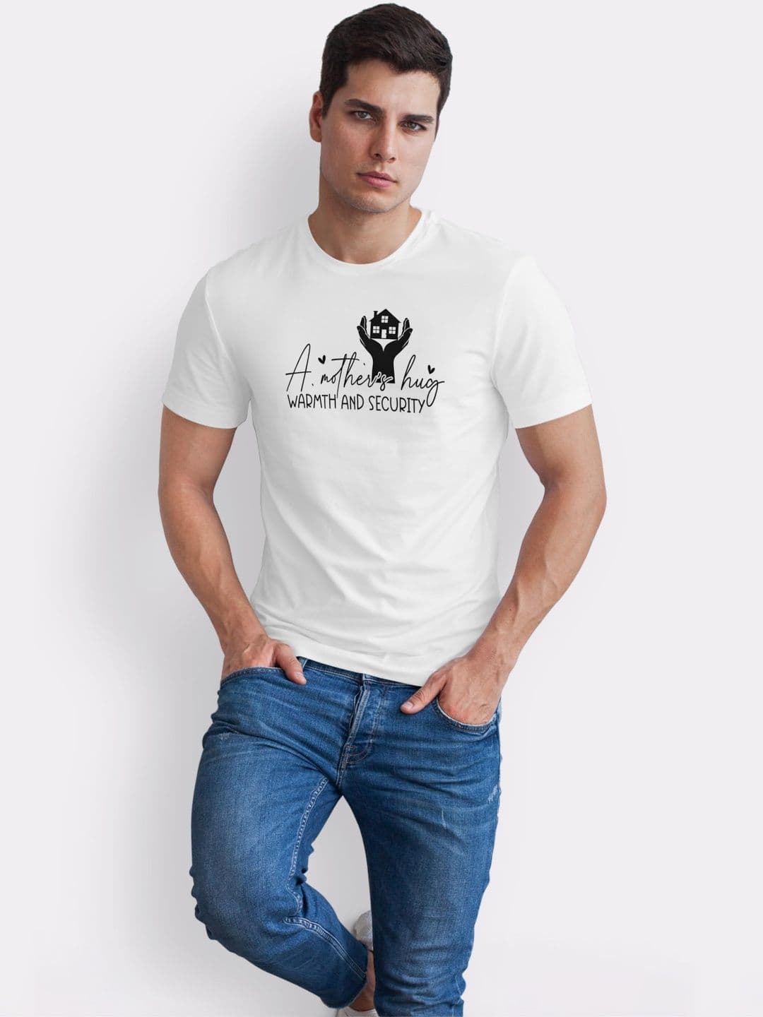 Seekbuylove Men Typography Printed Bio Finish T-shirt thumbnail 4