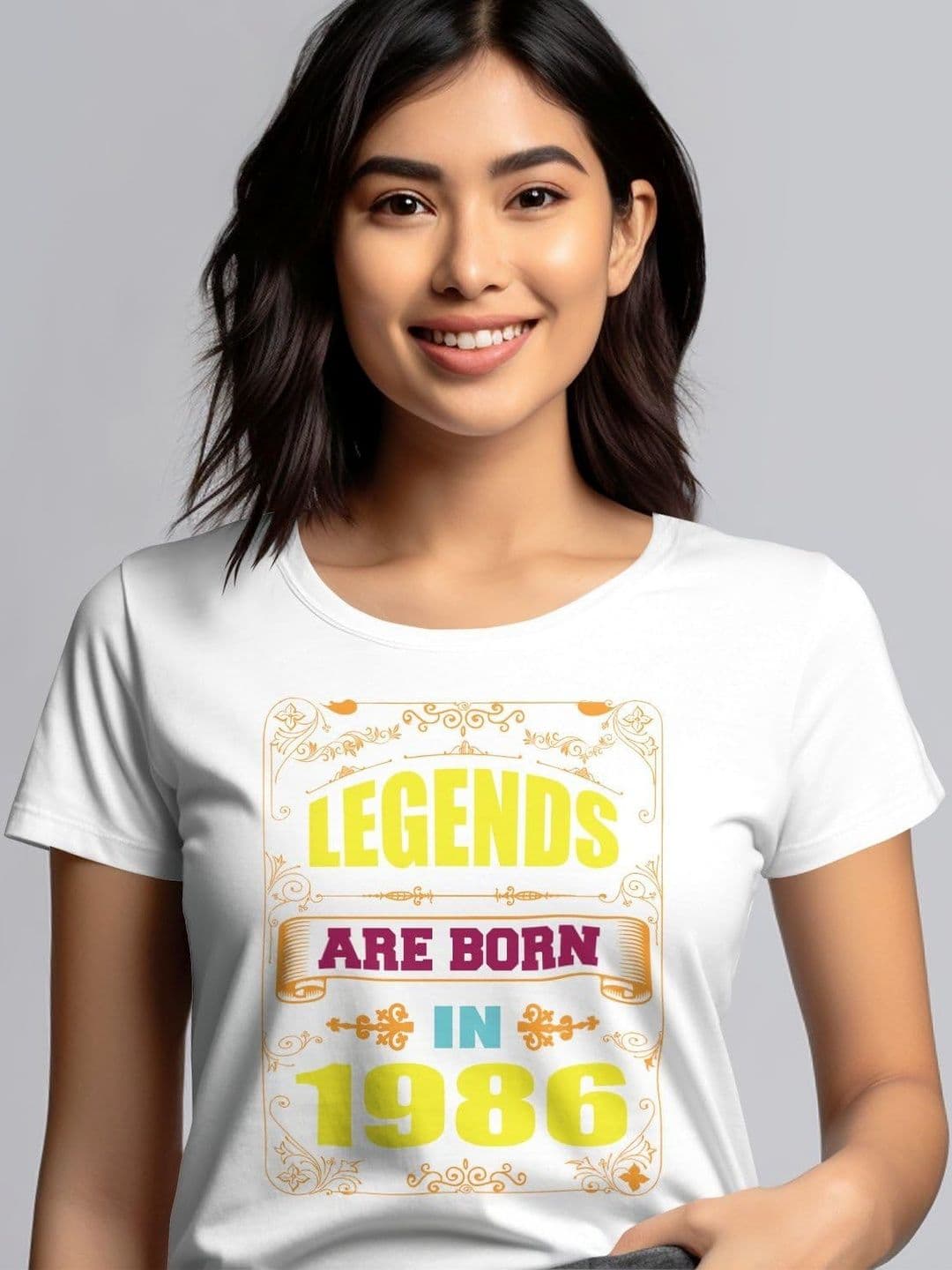 Seekbuylove Typography Printed Round Neck Bio Finish Cotton T-shirt thumbnail 4