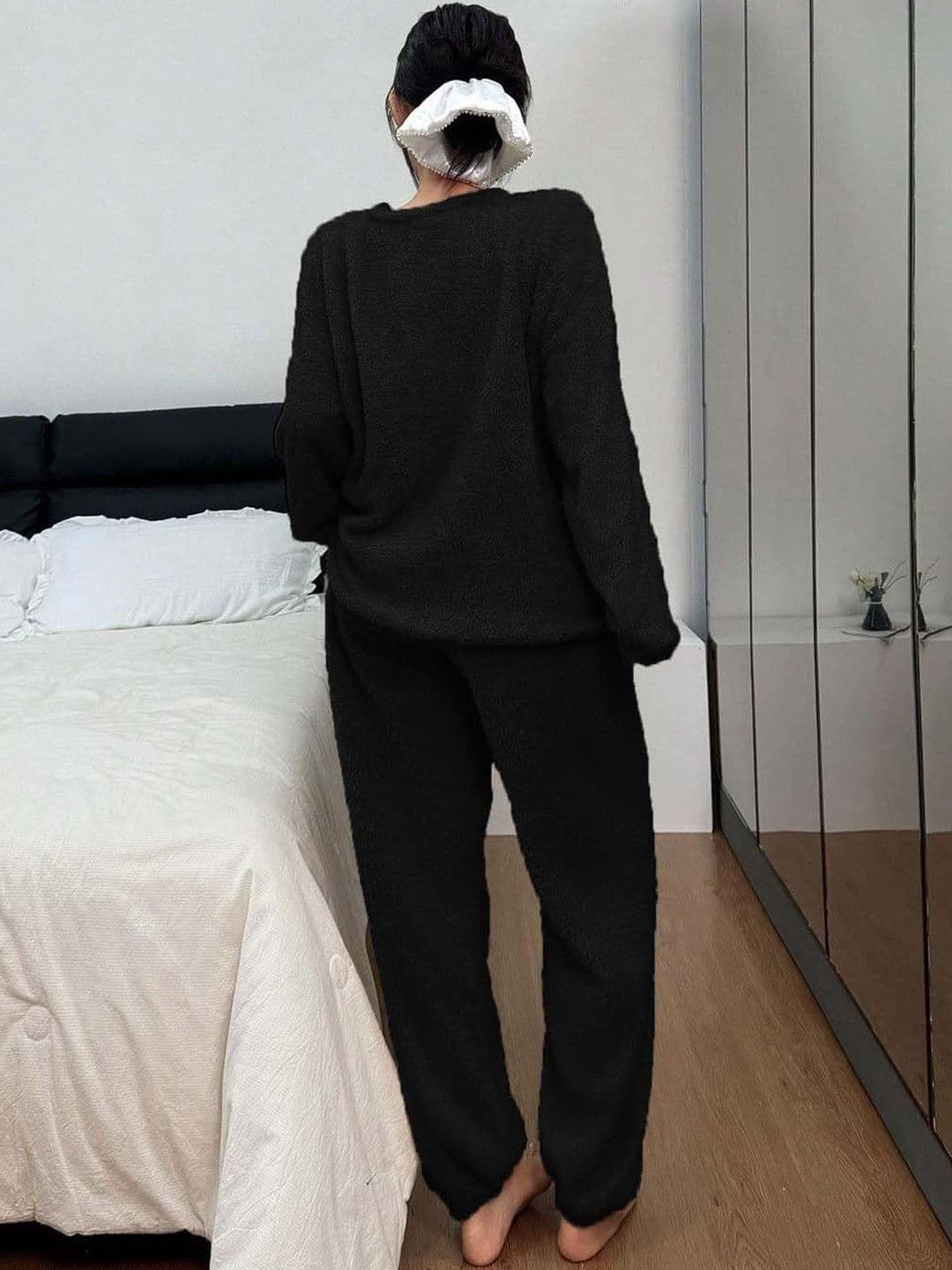 Stylecast X Kotty Women Solid Sweater with Trousers thumbnail 5