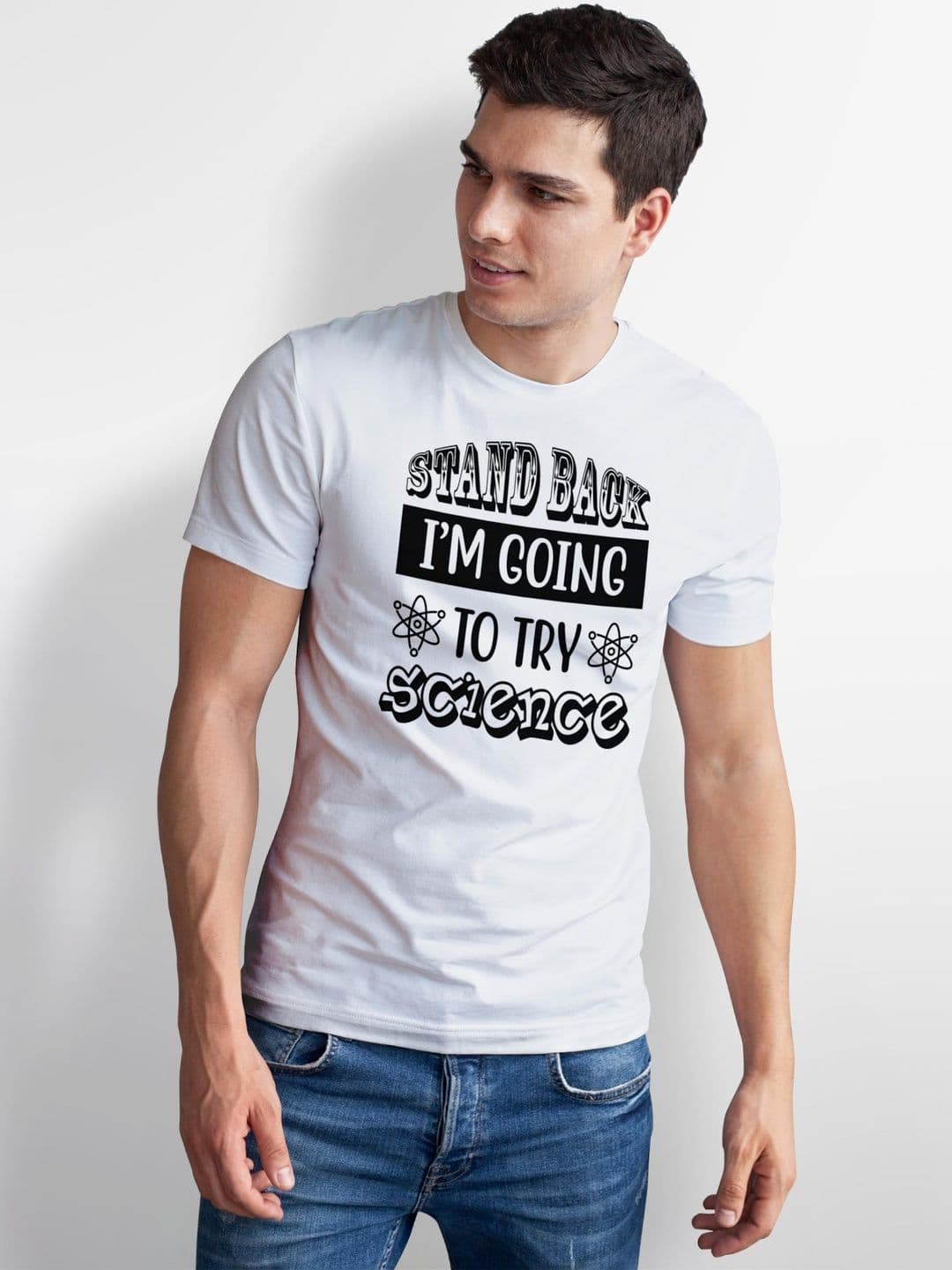 Seekbuylove Men Typography Printed Bio Finish T-shirt thumbnail 5