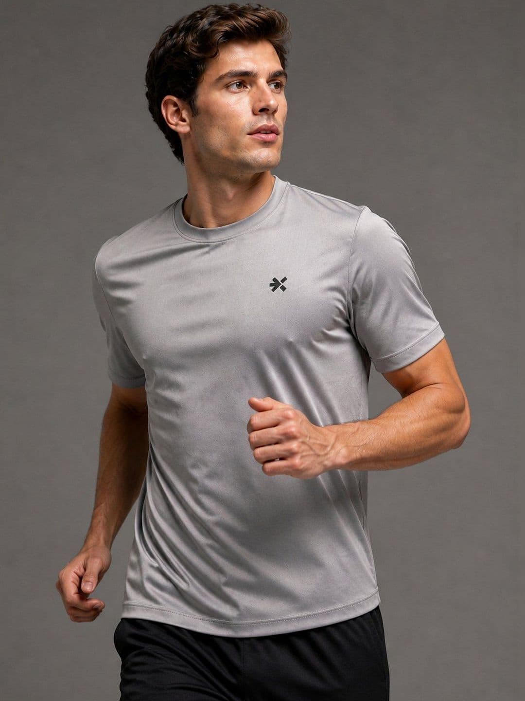 HRX by Hrithik Roshan Men Brand Logo Printed T-shirt thumbnail 2