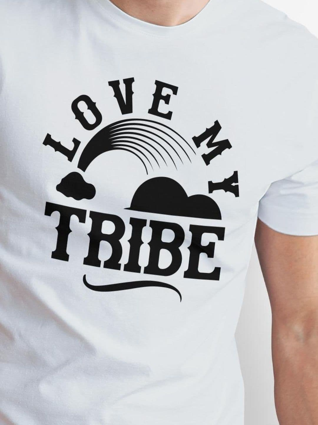 Seekbuylove Men Typography Printed Bio Finish T-shirt thumbnail 2