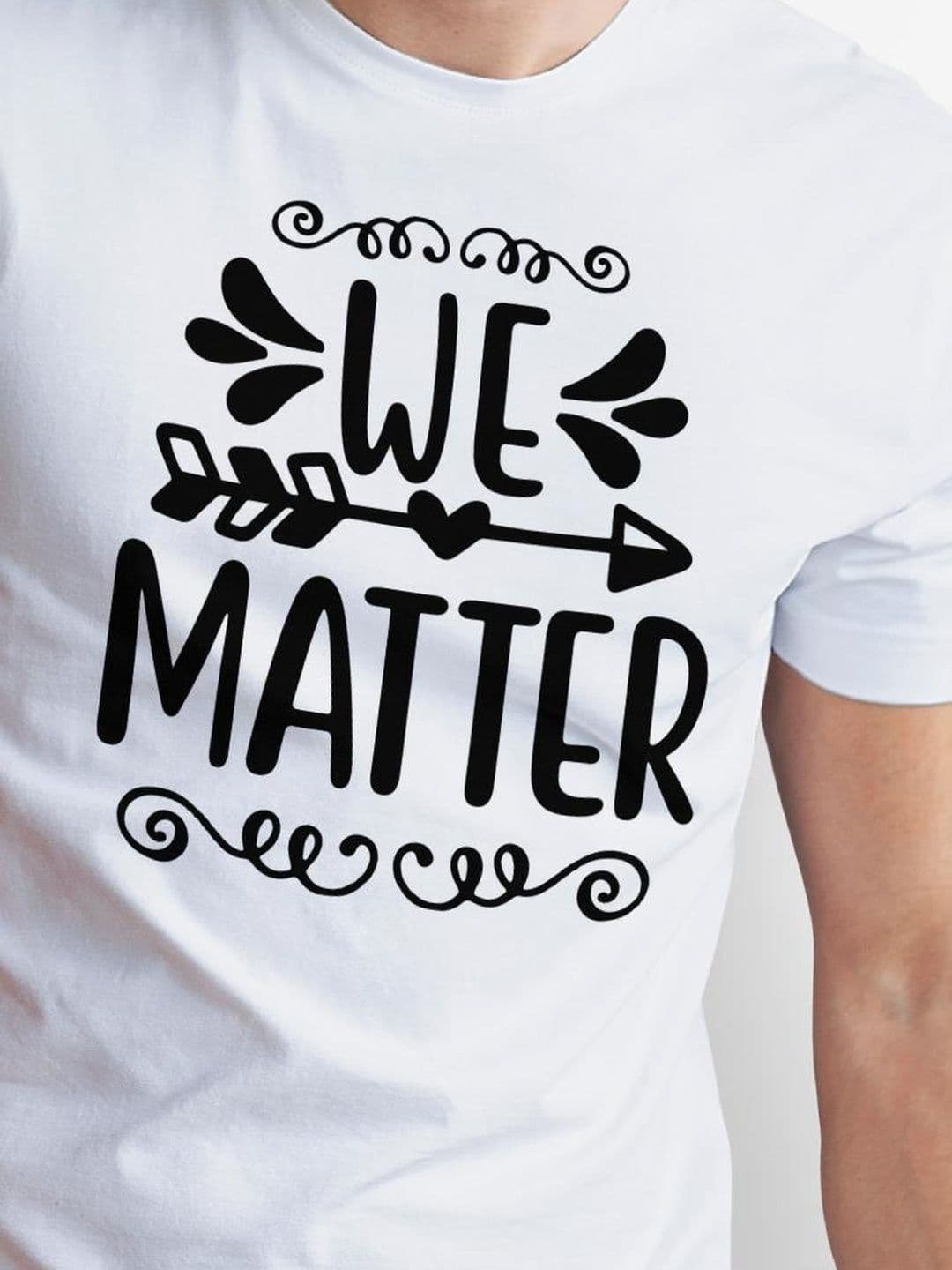 Seekbuylove Men Typography Printed Bio Finish T-shirt thumbnail 2