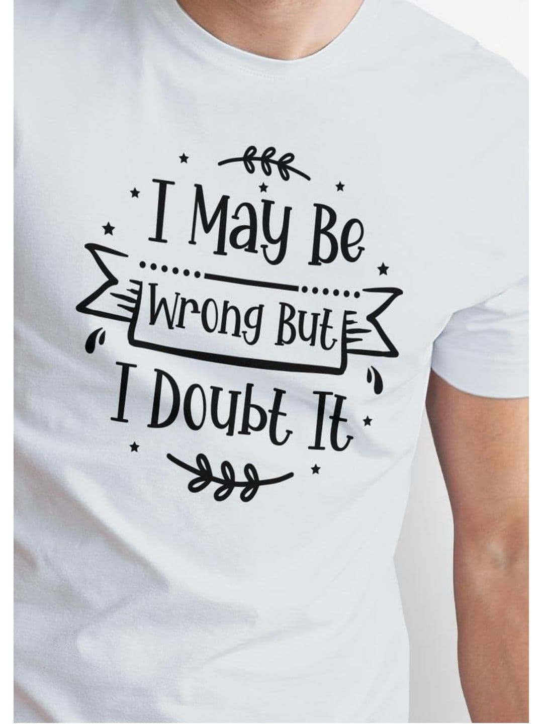 Seekbuylove Men Typography Printed Bio Finish T-shirt thumbnail 3