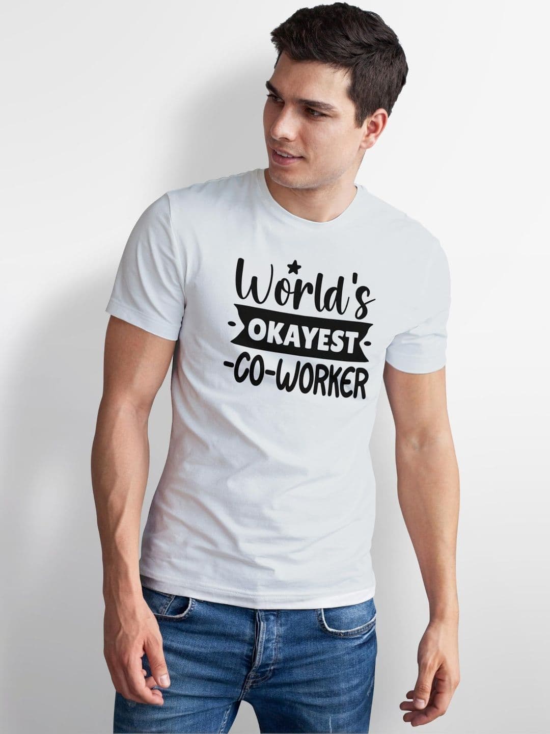 Seekbuylove Men Typography Printed Bio Finish T-shirt thumbnail 2