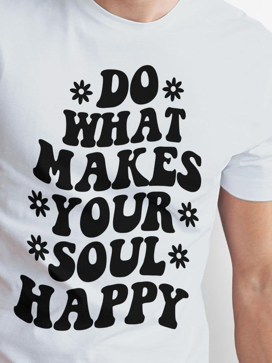 Seekbuylove Men Typography Printed Bio Finish T-shirt thumbnail 2
