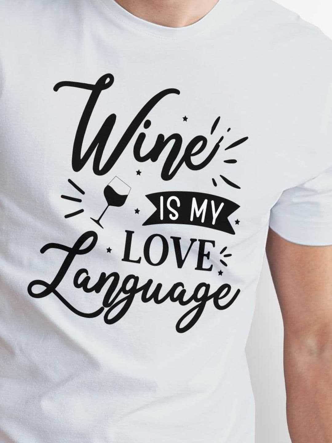 Seekbuylove Men Typography Printed Bio Finish T-shirt thumbnail 4