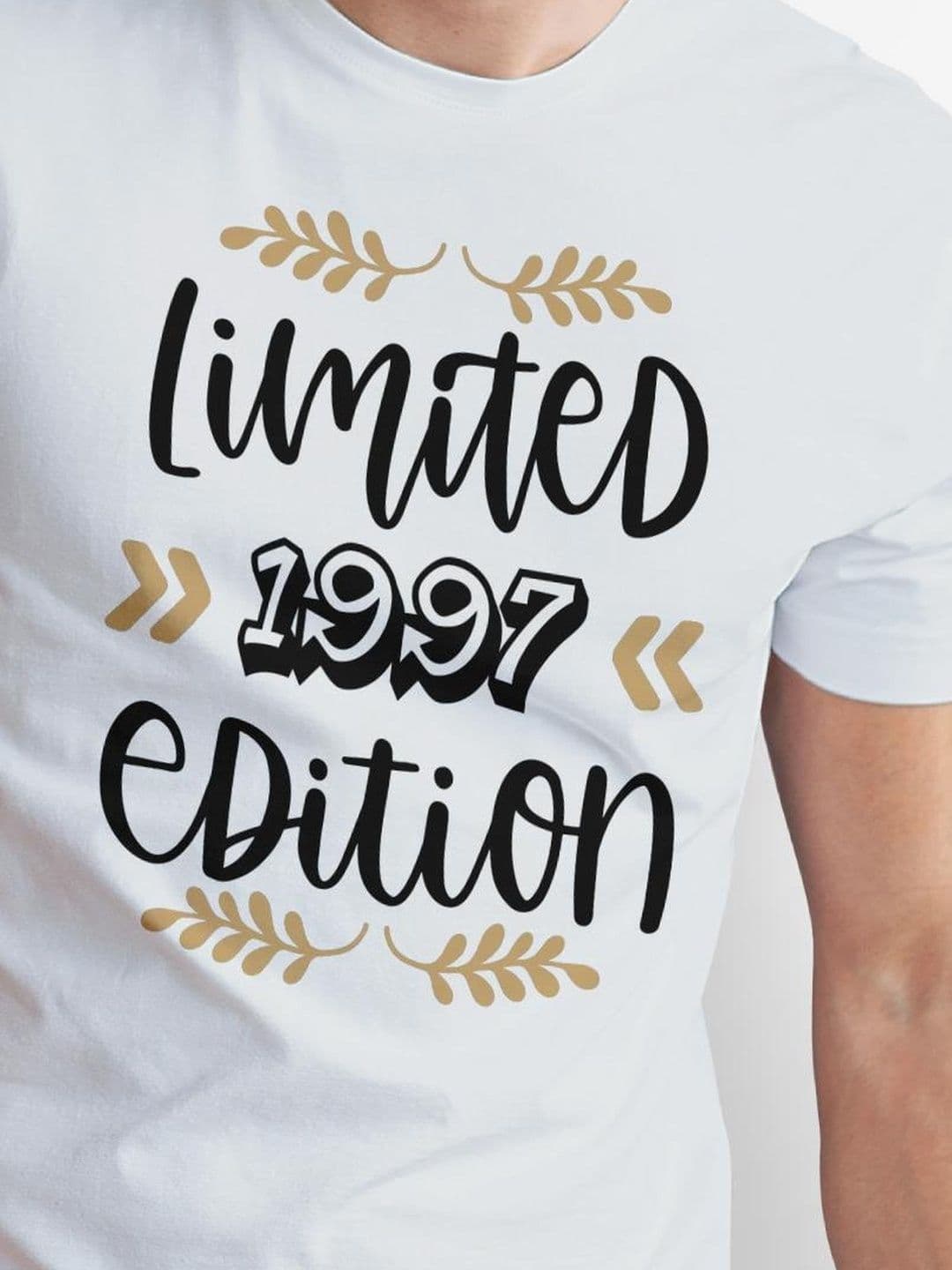 Seekbuylove Men Typography Printed Bio Finish T-shirt thumbnail 4