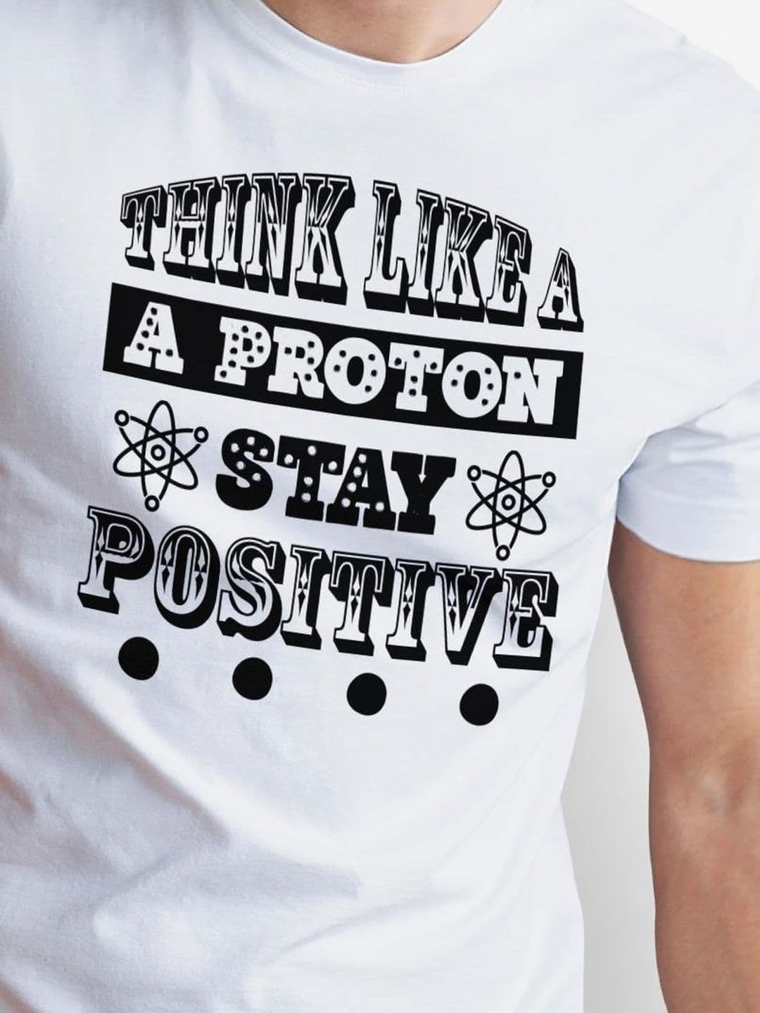 Seekbuylove Men Typography Printed Bio Finish T-shirt thumbnail 4