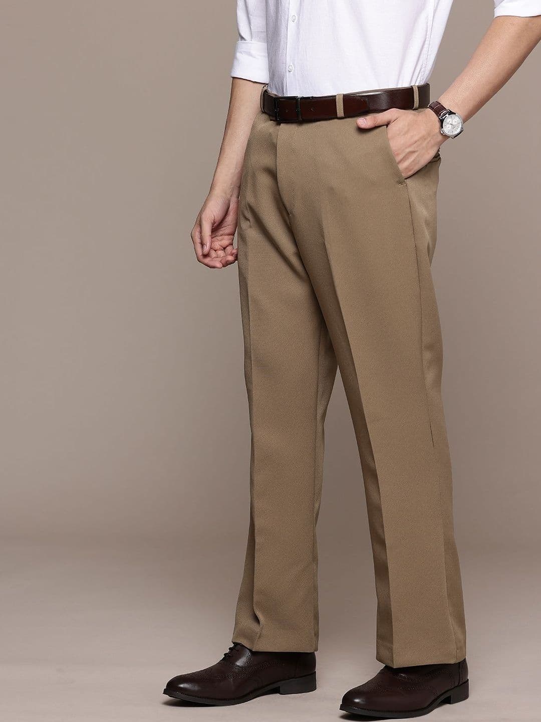 R.Code by The Roadster Life Co. Men Relaxed Trousers thumbnail 3