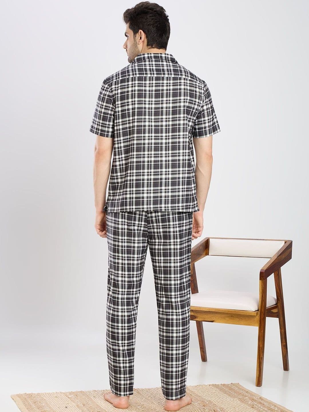 ETC Men Printed Night suit thumbnail 5