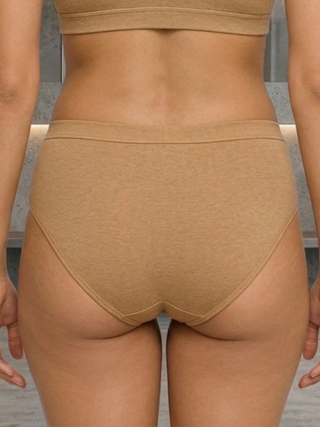 DressBerry Women Pack of 3 Cotton Basic Briefs thumbnail 4