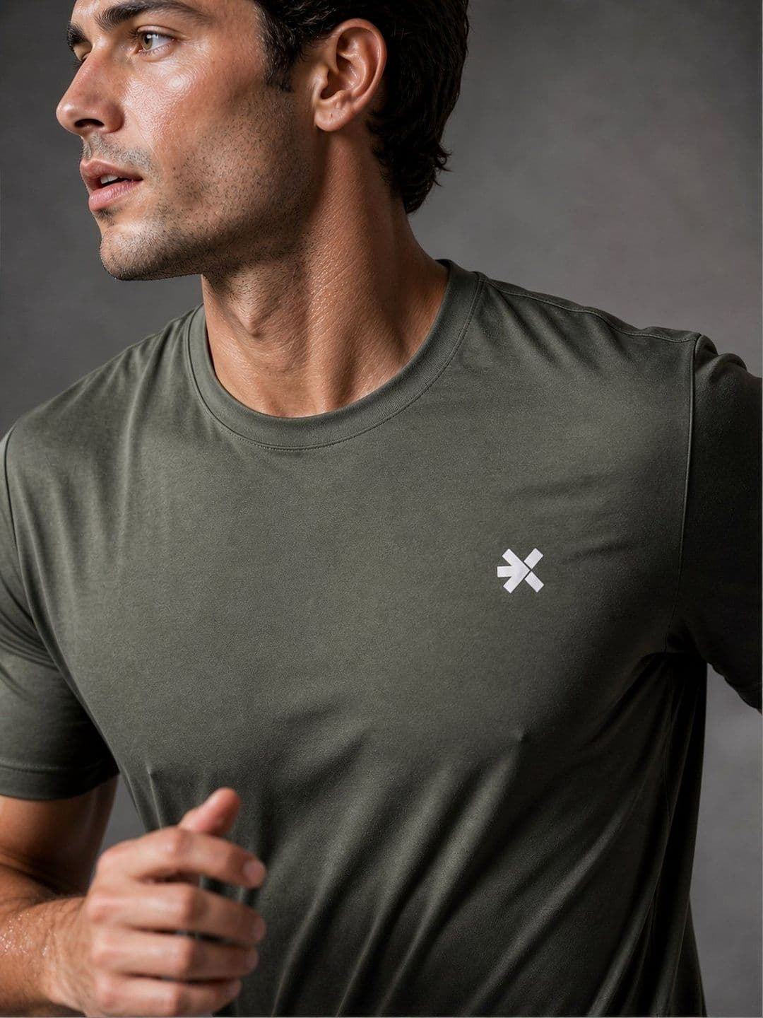 HRX by Hrithik Roshan Men Brand Logo T-shirt thumbnail 5