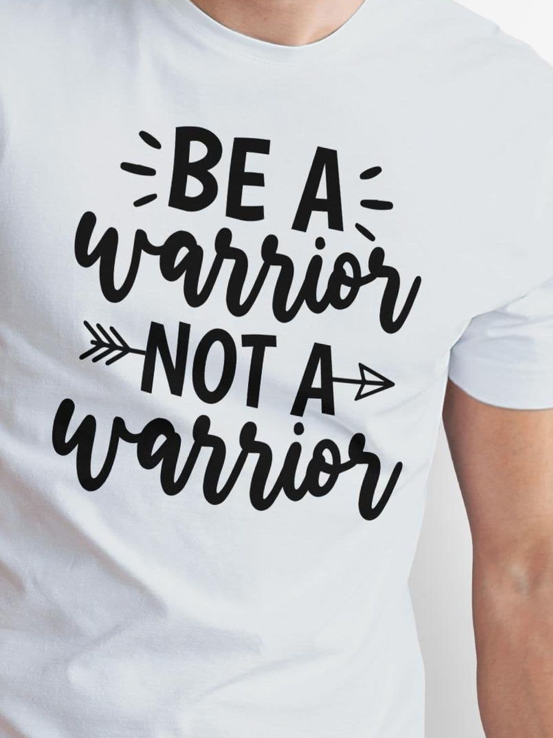 Seekbuylove Men Typography Printed Bio Finish T-shirt thumbnail 5