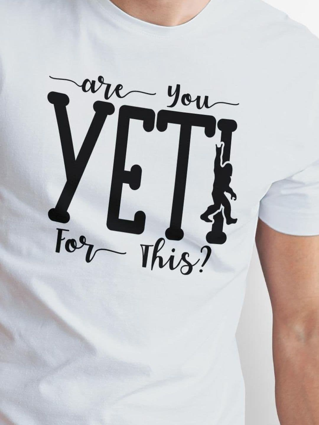 Seekbuylove Men Typography Printed Bio Finish T-shirt thumbnail 3