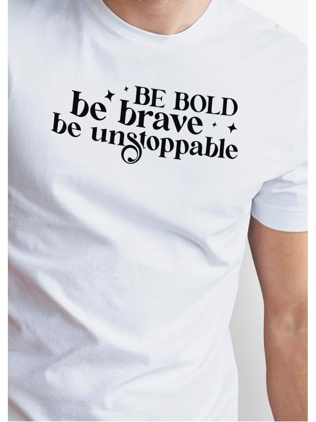 Seekbuylove Men Typography Printed Bio Finish T-shirt thumbnail 3