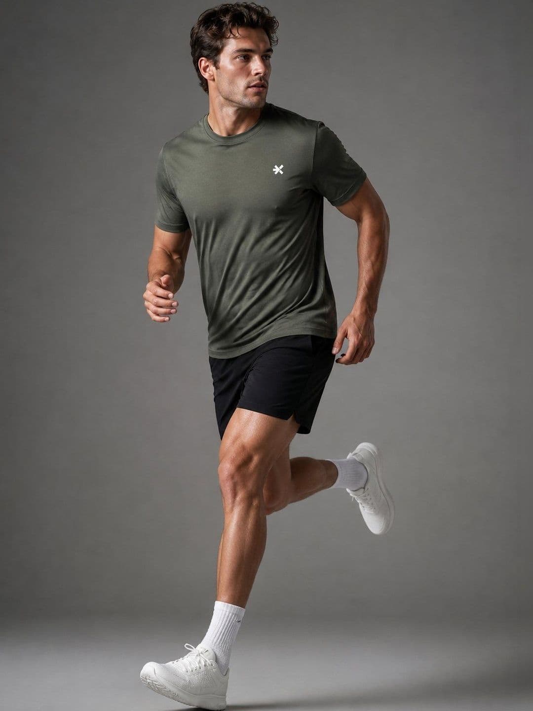 HRX by Hrithik Roshan Men Brand Logo T-shirt thumbnail 2