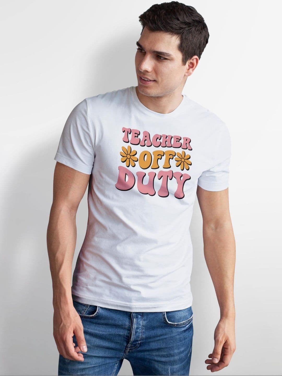 Seekbuylove Men Typography Printed Bio Finish T-shirt thumbnail 5