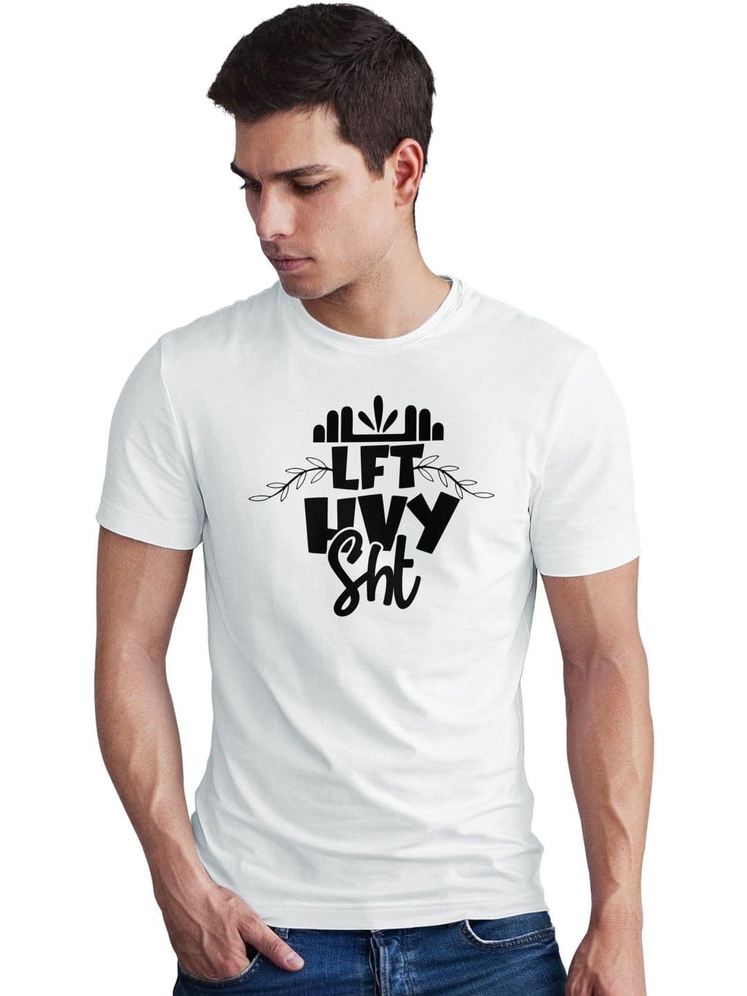 Seekbuylove Men Typography Printed Bio Finish T-shirt - view 1