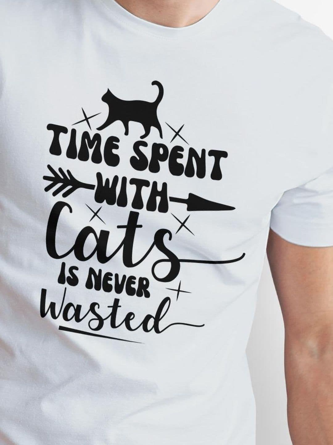 Seekbuylove Men Typography Printed Bio Finish T-shirt thumbnail 3