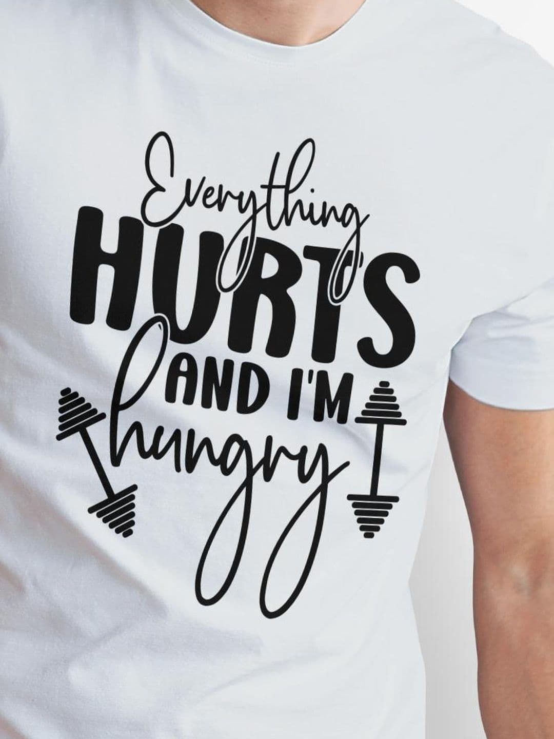 Seekbuylove Men Typography Printed Bio Finish T-shirt thumbnail 2