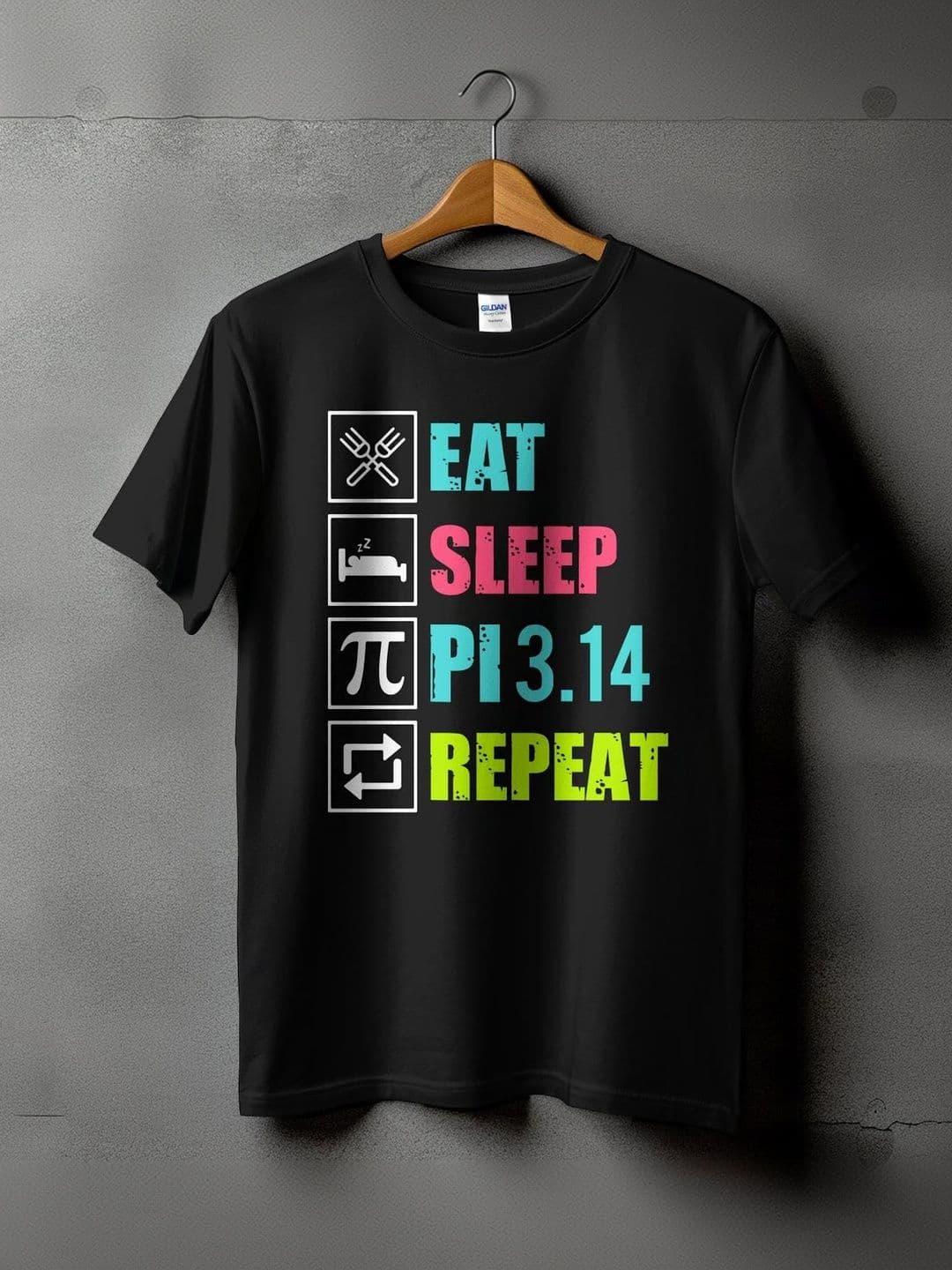 Seekbuylove Typography Printed Round Neck Bio Finish Cotton T-shirt thumbnail 7