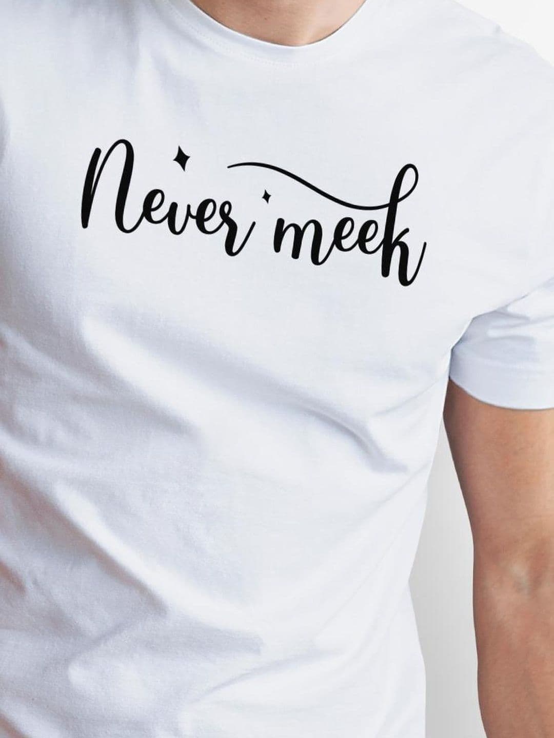 Seekbuylove Men Typography Printed Bio Finish T-shirt thumbnail 3
