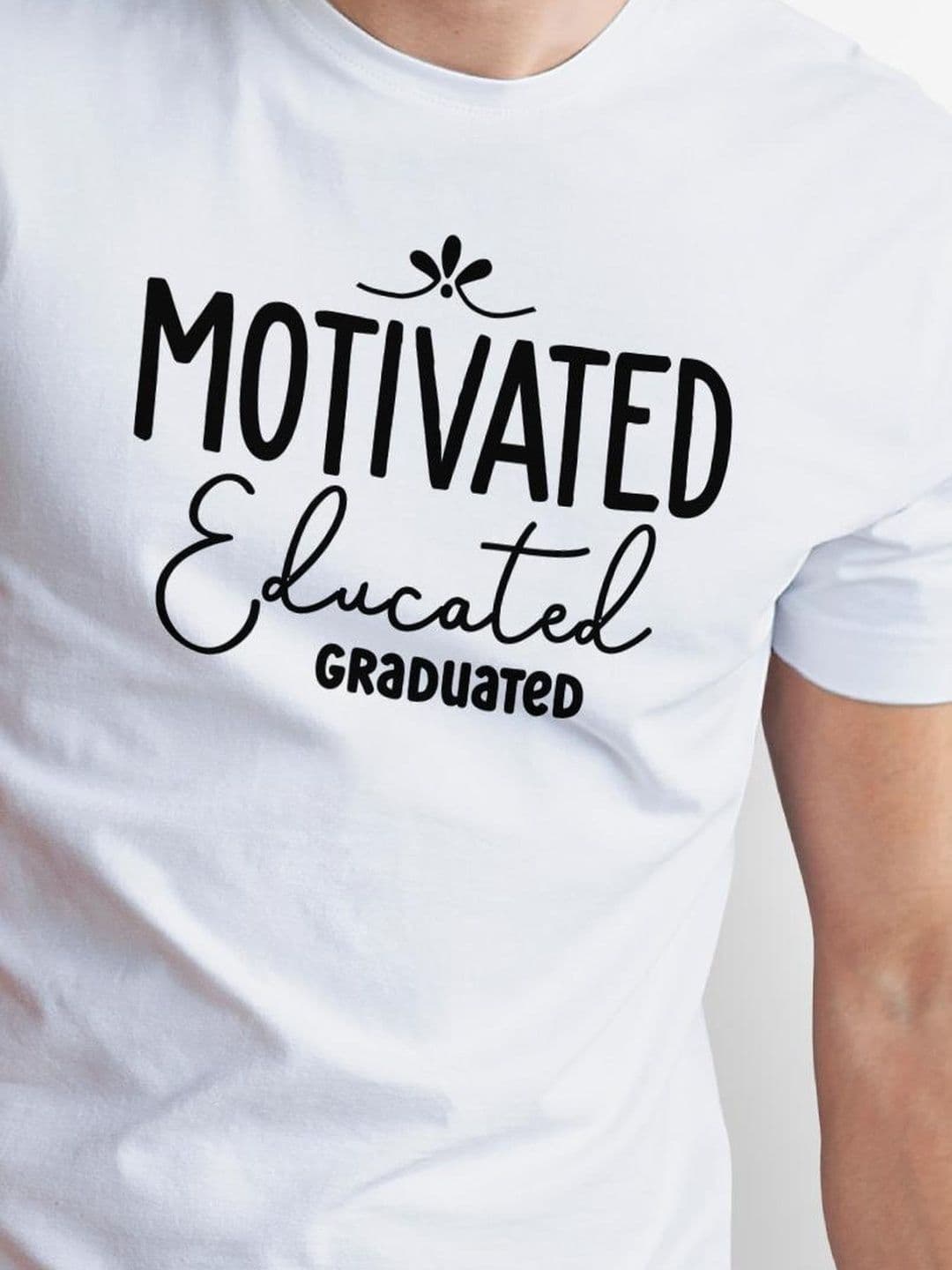 Seekbuylove Men Typography Printed Bio Finish T-shirt thumbnail 5