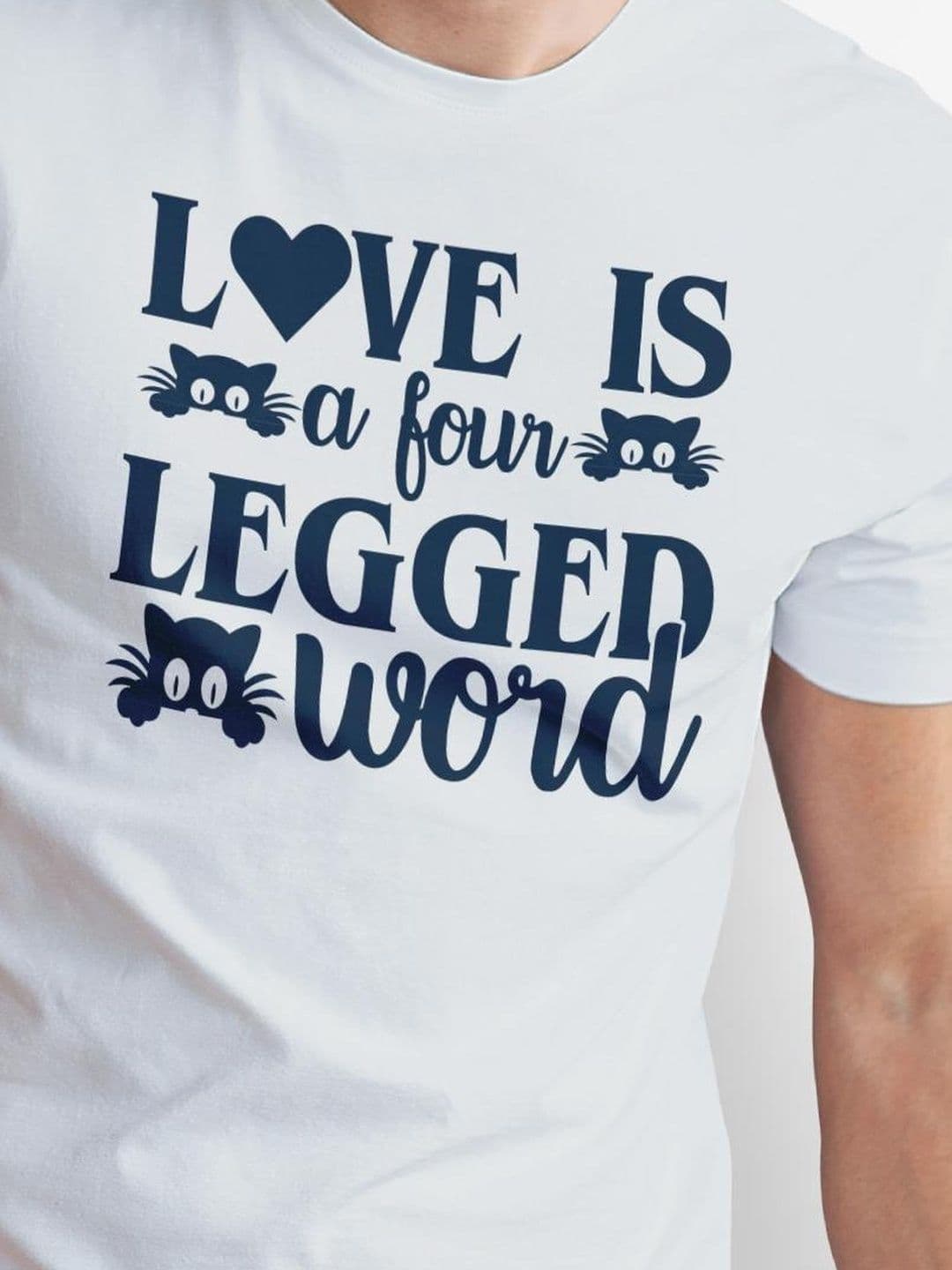 Seekbuylove Men Typography Printed Bio Finish T-shirt thumbnail 5