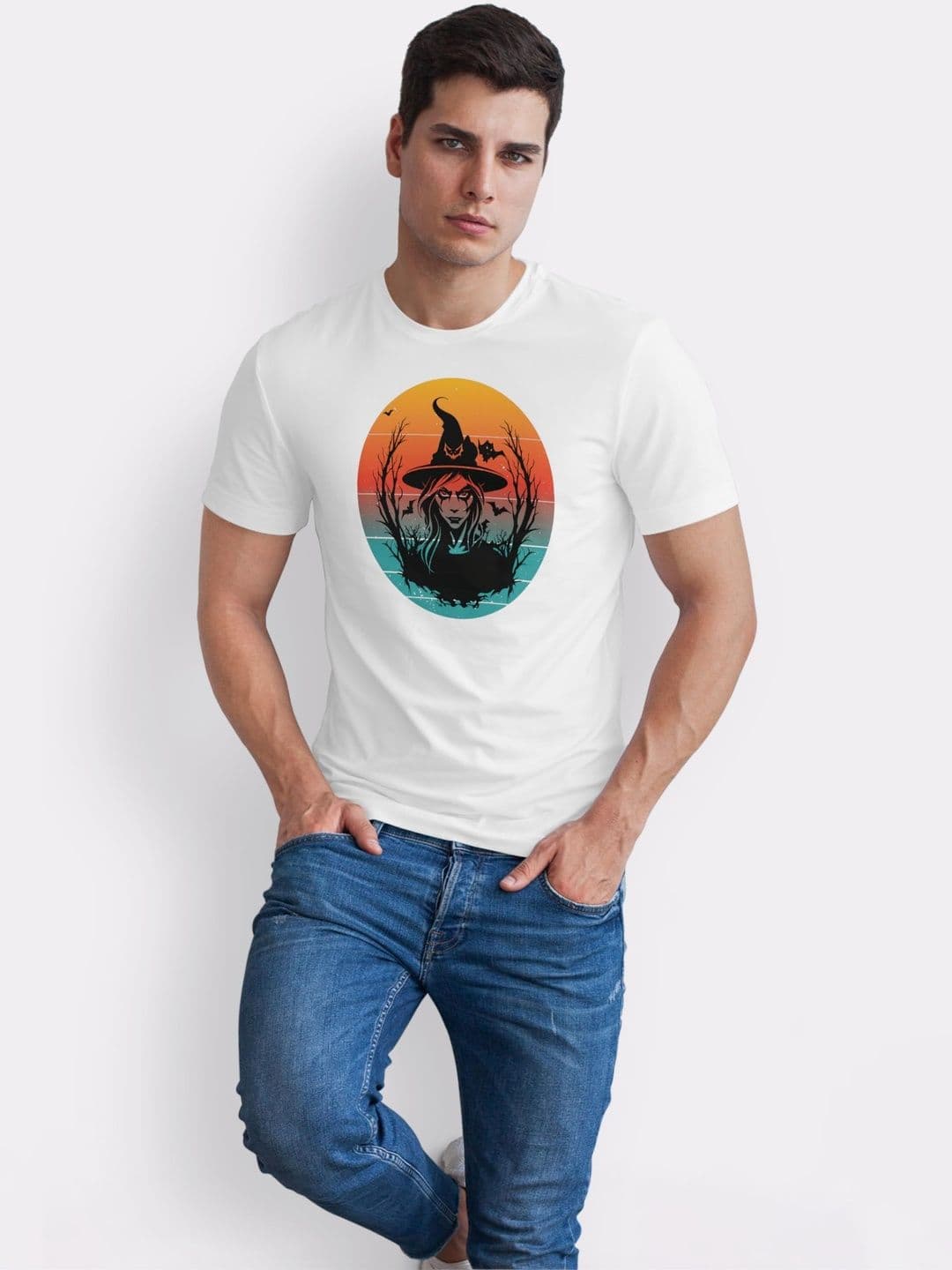Seekbuylove Men Printed Bio Finish T-shirt thumbnail 2