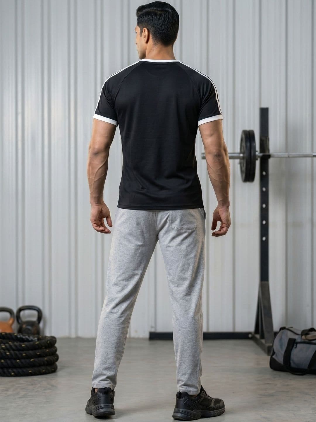 HRX by Hrithik Roshan Men Brand Logo Printed T-shirt thumbnail 5