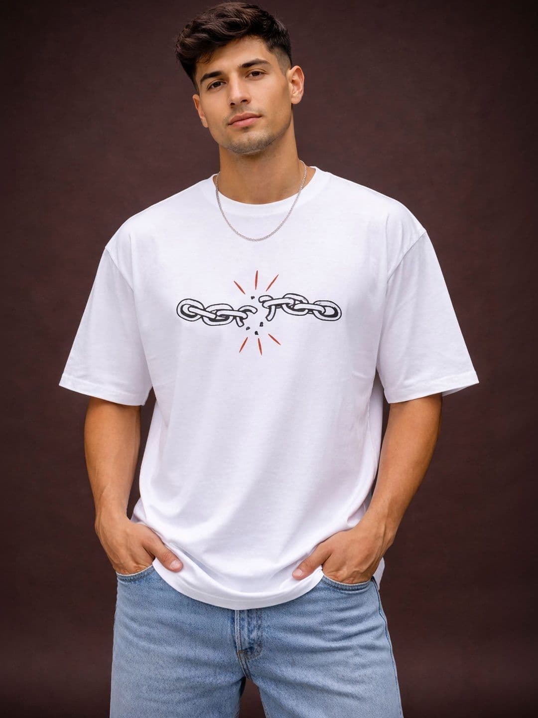 Mast & Harbour Men Typography Printed T-shirt - view 1
