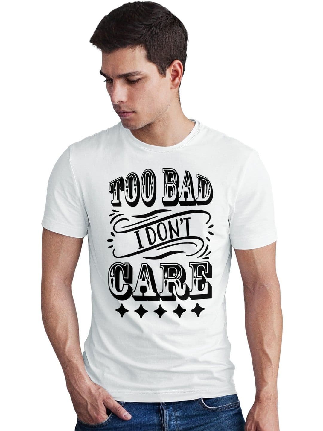 Seekbuylove Men Typography Printed Bio Finish T-shirt - view 1