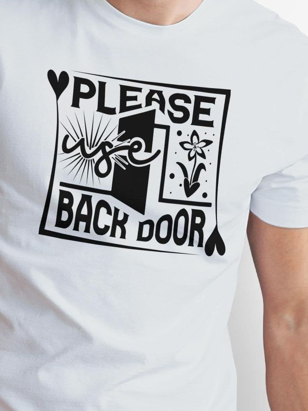 Seekbuylove Men Typography Printed Bio Finish T-shirt thumbnail 6