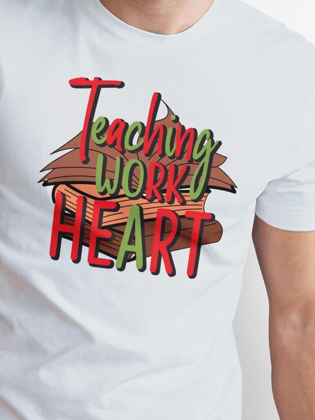 Seekbuylove Men Typography Printed Bio Finish T-shirt thumbnail 2