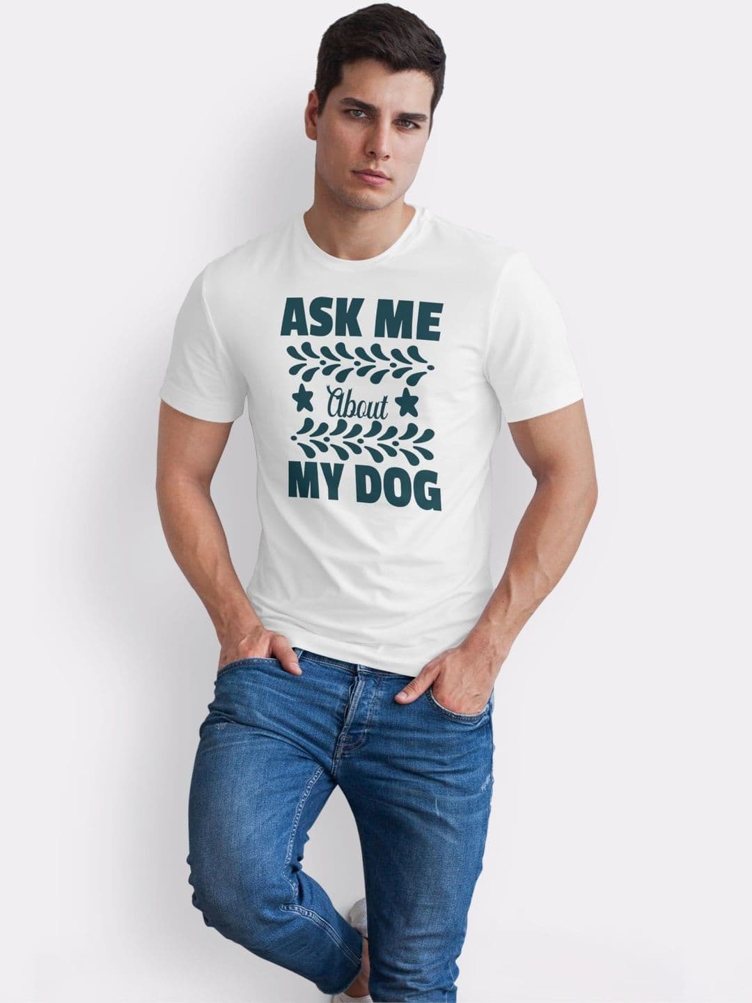 Seekbuylove Men Typography Printed Bio Finish T-shirt thumbnail 5