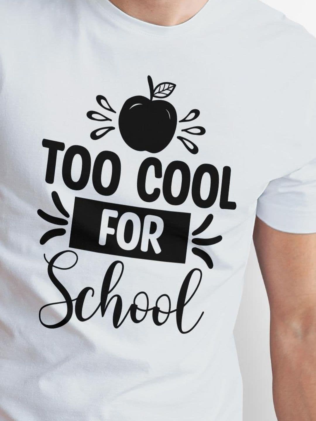 Seekbuylove Men Typography Printed Bio Finish T-shirt thumbnail 4