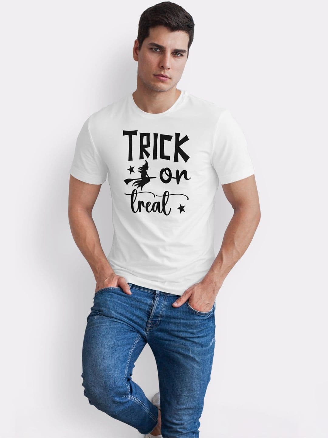 Seekbuylove Men Typography Printed Bio Finish T-shirt thumbnail 3