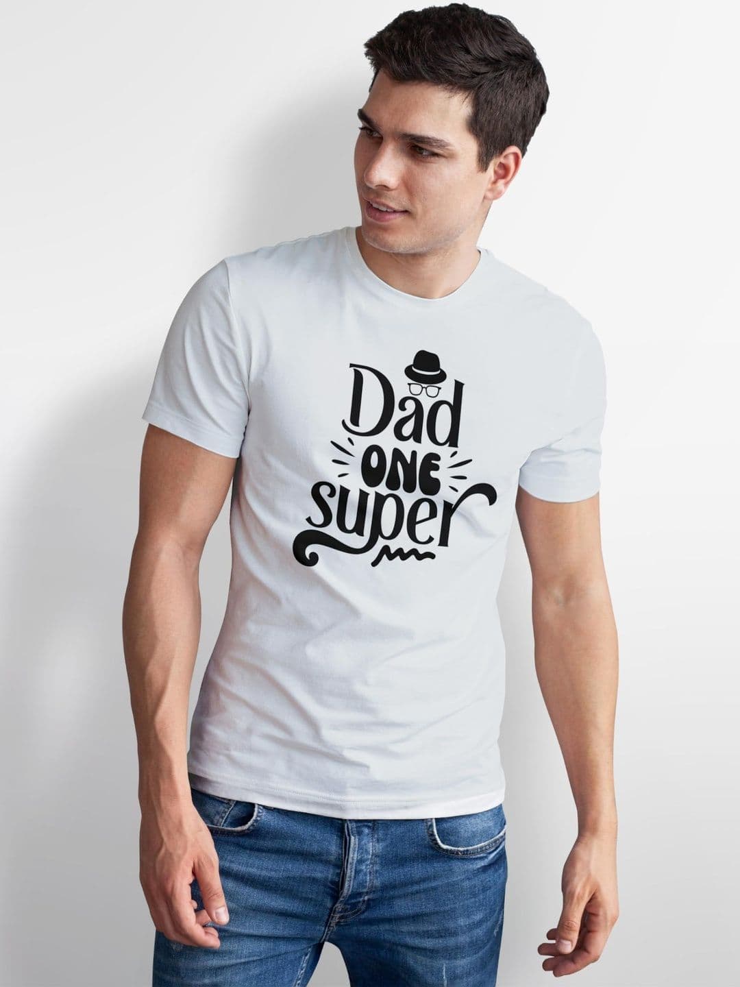Seekbuylove Men Typography Printed Bio Finish T-shirt thumbnail 3