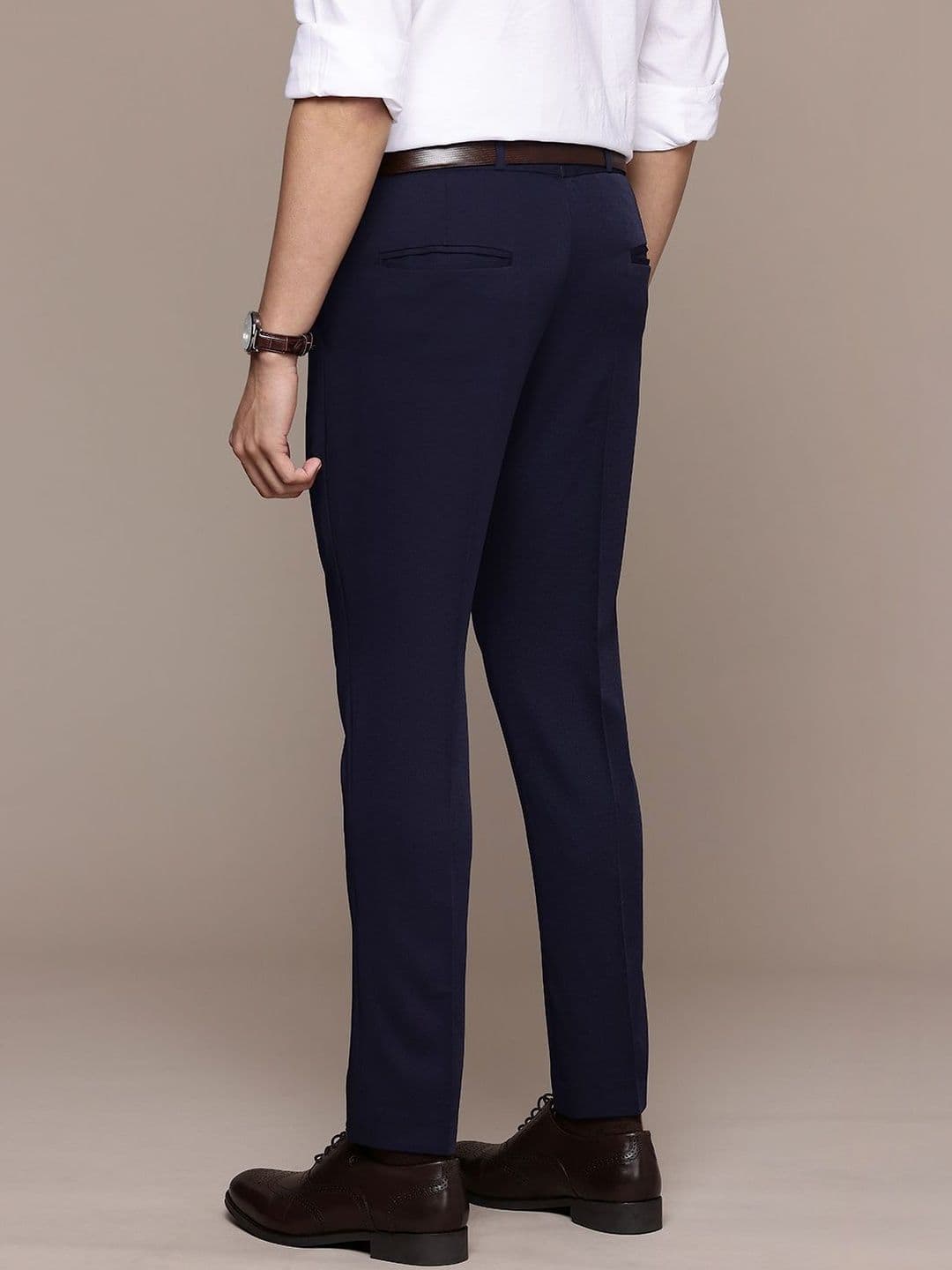 R.Code by The Roadster Life Co. Men Comfort Trousers thumbnail 6