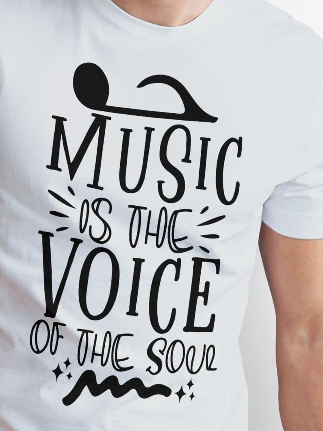 Seekbuylove Men Typography Printed Bio Finish T-shirt thumbnail 5