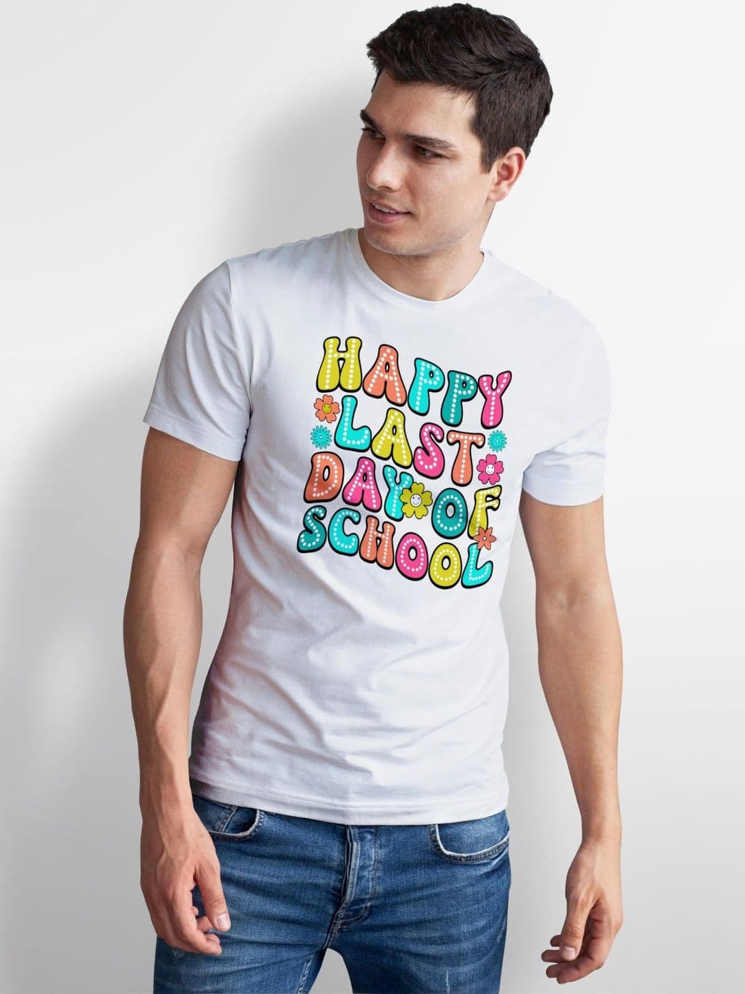 Seekbuylove Men Typography Printed Bio Finish T-shirt thumbnail 2
