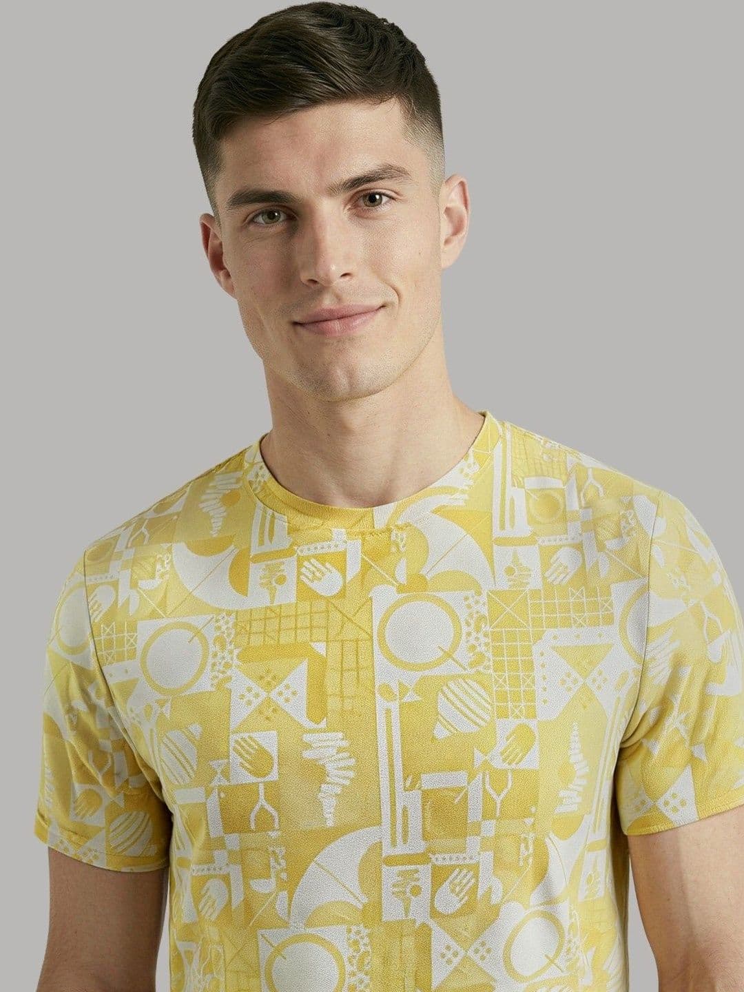 Technosport Men Printed Slim Fit T-shirt thumbnail 5